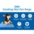 thumbnail image 2 of CHILLZ Cooling Pad for Dogs - Medium Dog Cooling Mat, 19.5 x 15.7 Inches - Blue Pet Cooling Mat, 2 of 7