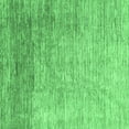 thumbnail image 1 of Ahgly Company Indoor Square Oriental Emerald Green Modern Area Rugs, 4' Square, 1 of 4