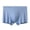 Blue, variant on Men's Mesh Ice Breathable Cool Briefs with Pouch Thin Underwear