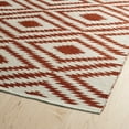 thumbnail image 3 of Kaleen Brisa Cream/Brick Indoor/Outdoor Area Rug, 3 of 3