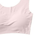 thumbnail image 5 of Audhol Yoga Bra, Ice Gather Large Size Running Vest Yoga Sports Underwear Women's Bra High Impact Sports Bras for Women Pink 3XL, 5 of 9