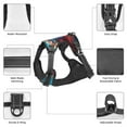 thumbnail image 3 of Naloa Colorful Ocean Sea Turtle Pet Harness Vest with Traction Rope, Adjustable No-Choke Dog Vest for Outdoor, Walking - X-Large, 3 of 4