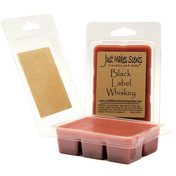 Black Label Whiskey 2-Pack Wax Melts -Just Makes Scents Candles & Gifts