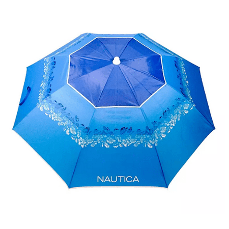 Nautica Beach Umbrella Island Stripe