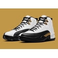 thumbnail image 1 of 2021 N I-K-E Jo r-dan XII 12 Retro Royalty Taxi size 11. White Black Gold. CT8013-170, 1 of 5