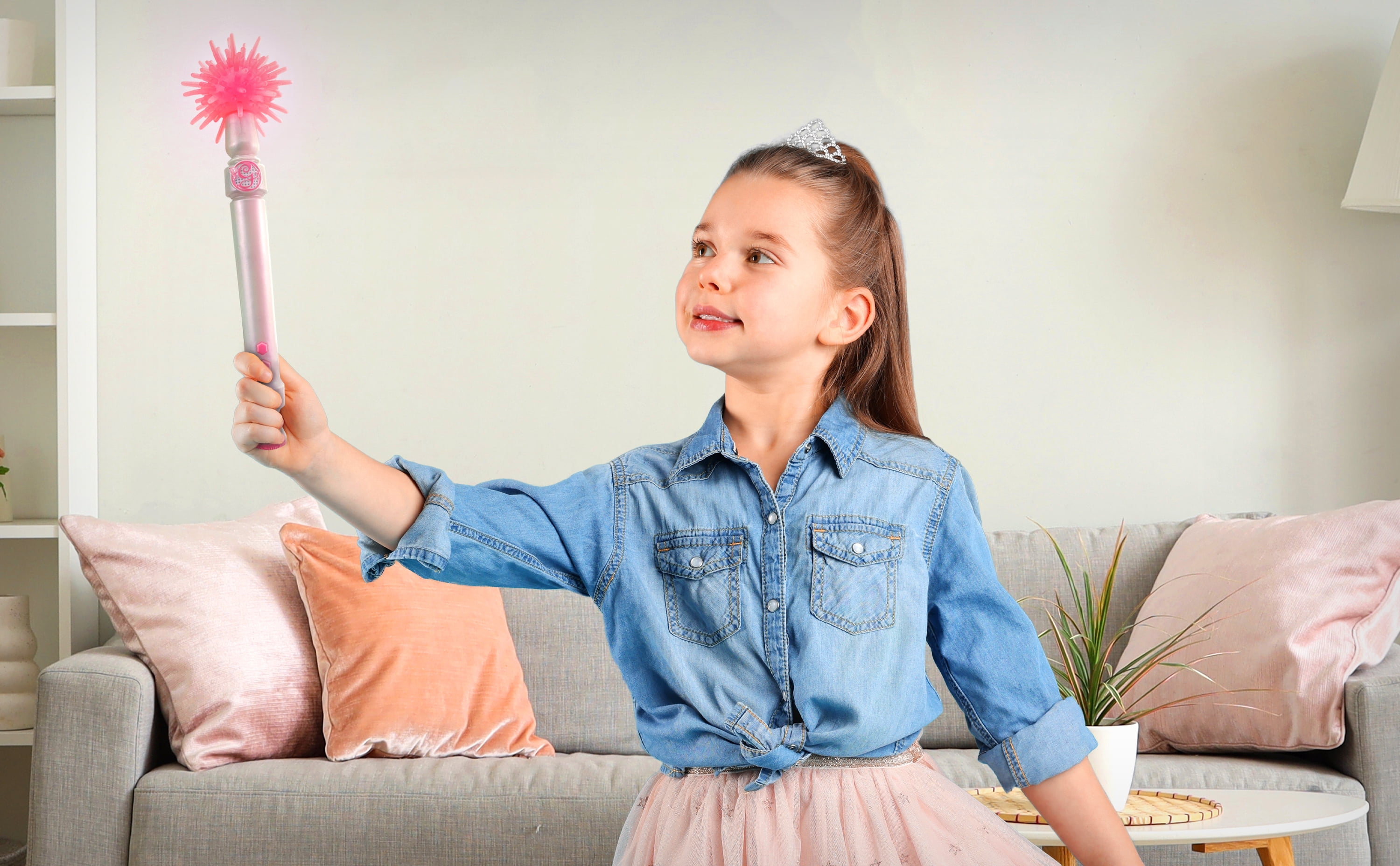 Wicked Microphone Magic Waving Wand, Sing Along Karaoke - Lights & Music, Children Ages 3+