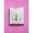 thumbnail image 3 of Believe In Unicorn. Sweatshirt Women -Image by Shutterstock, Female 5X-Large, 3 of 4