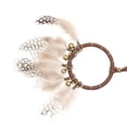 thumbnail image 2 of Collar con colgante de cuero con atrapasueños nativos de Bohemian Fortune Dreams, 2 of 9