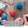thumbnail image 5 of SpiceBox Adult Art Craft & Hobby Kits Gift Set Crochet, 5 of 5