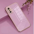 thumbnail image 2 of Compatible with Xiaomi Poco F4 GT Case Silicone Shockproof Xiaomi Poco F4 GT Phone Case Anti-Scratch Ultra Thin Plating TPU Cases (Purple), 2 of 13