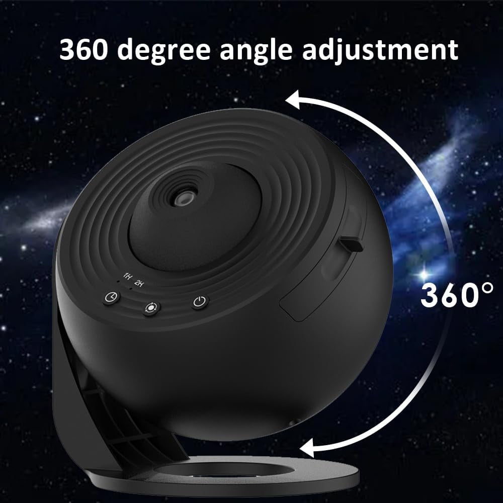 Planetarium Star Projector, Galaxy Projector, Realistic Starry Sky Night Light with 12 Film Discs, Solar System Constellation Moon for Kids Bedroom Ceiling Home Living Room Decor Birthday Gifts