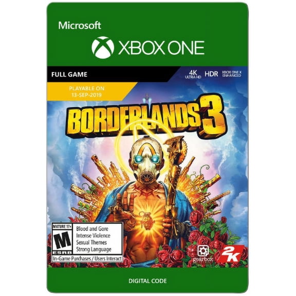 Borderlands 3 - Xbox One - activation card