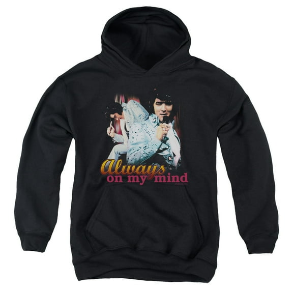 Elvis Presley - Always On My Mind - Youth Hooded Sweatshirt - Small