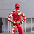 thumbnail image 3 of Power Rangers Lightning Collection Dino Thunder Red Ranger 6-Inch Premium Collectible Action Figure Toy with Accessories, 3 of 9