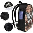 thumbnail image 4 of WWE Laptop Backpack Bookbag Casual Daypack Travel Backpacks for Work Hiking Camping, 4 of 8
