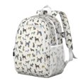 thumbnail image 2 of Cute Animal Dogs Backpack for School,Cute School Bag,Schoolbag with Adjustable Shoulder Straps & Padded Back,15"x11.42"x5.5", 2 of 6