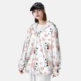thumbnail image 3 of Balery Heart Panda Sudadera ligera de manga larga con capucha y protección solar UPF 50+ para hombre y mujer, ideal para pesca y running-3X-Large, 3 of 7