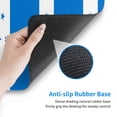 thumbnail image 5 of Honduras Flag Large Non-Slip Rubber Base Mousepad Keyboard Mouse Mat Desk Pad With Stitched Edges 31.5x11.8inch\r\n﻿, 5 of 7
