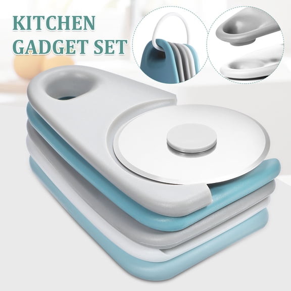LOLIPPYY 1 Set Stainless Steel Compact Kitchen Gadgets Cooking Tools for Camping and Outdoor Use