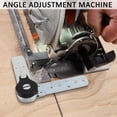 thumbnail image 3 of Lot Meuble Mécanisme de Réglage d'Angle Charnière Matériel Canapé Appui-Tête Charnière Lit Literie Cliquet, 2 x machine de Réglage d'Angle, Argent, 3 of 8