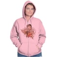 thumbnail image 5 of Betty Boop Cartoon Love Hurts Tattoo Zip Hoodie Sweatshirt Women Brisco Brands S, 5 of 6