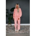 thumbnail image 5 of Do Not Disturb Cargo Lounge Pants - Flamingo, 5 of 5