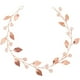 thumbnail image 1 of Diadema de boda con hojas de diamantes de imitación, delicada diadema de novia, accesorio para el cabello de novia, 1 of 8