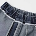 thumbnail image 6 of OGLCCG Boy's Casual Straight Leg Jeans Elastic Waist Loose Fit Denim Pants with Pockets Lightweight Baggy Jean Pants Size 5-15 Years, 6 of 6