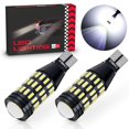 thumbnail image 3 of 2 uds coche T15 W16w Led de alta potencia 4014 51-smd bombilla Canbus sin errores Afortunado Sencillez, 3 of 5