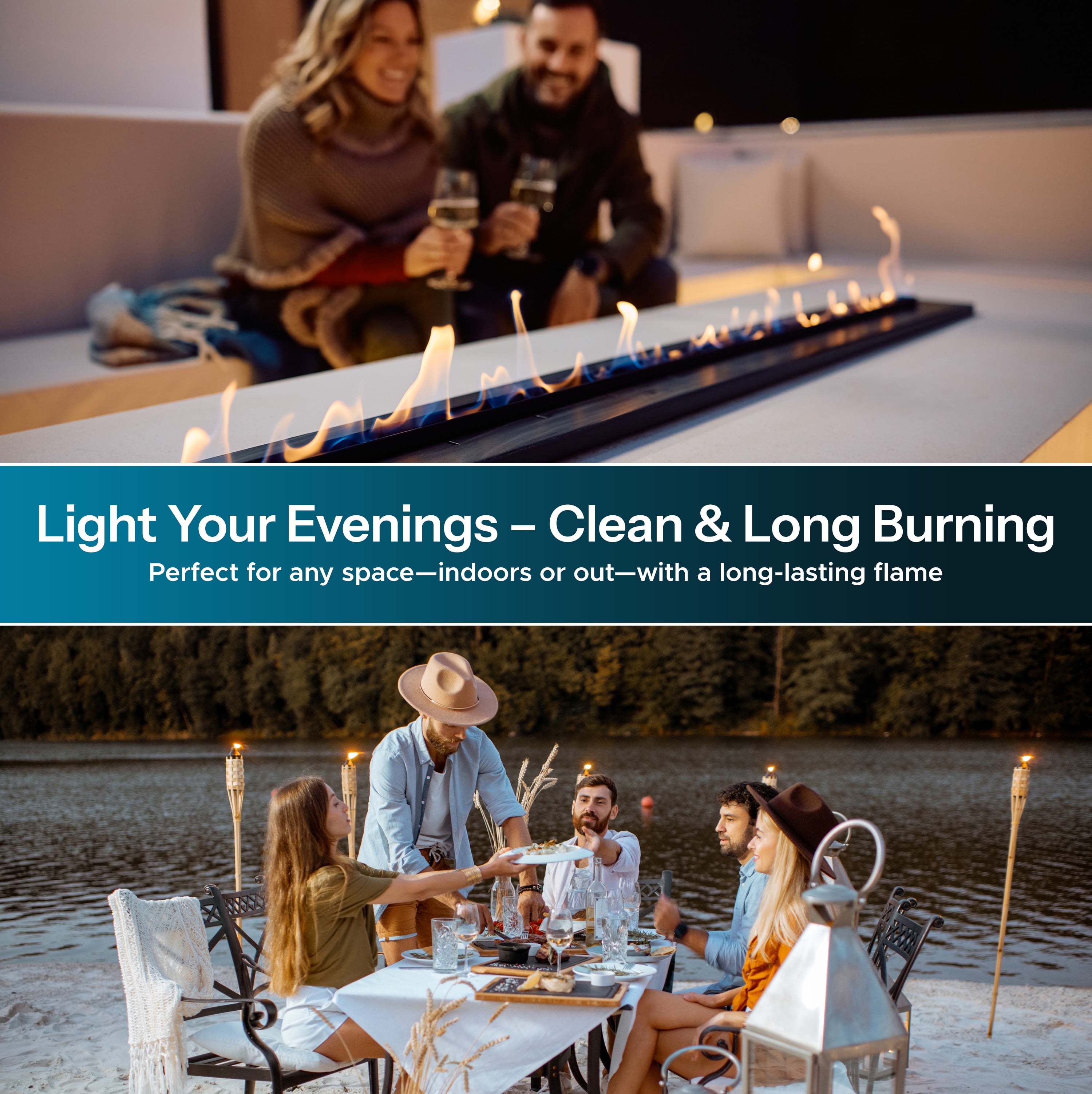 Firefly Clean Lamp Oil, Odorless & Smokeless, 32 oz