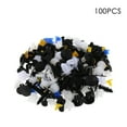 thumbnail image 1 of TFixol Car Body Plastic Push Pin Rivet Fasteners Trim Moulding Clip Assortments Kit, 1 of 7