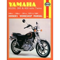 Yamaha XS360 & 400 SOHC Twins 248cc, 358cc & 391cc models (75-84) Haynes Repair Manual ^