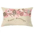 thumbnail image 1 of Fiudx Liquidación De Ahorros De Verano Funda De Almohada Decorativa De Piel De Melocotón Cepillada De Un Solo Lado De Pascua, 1 of 1