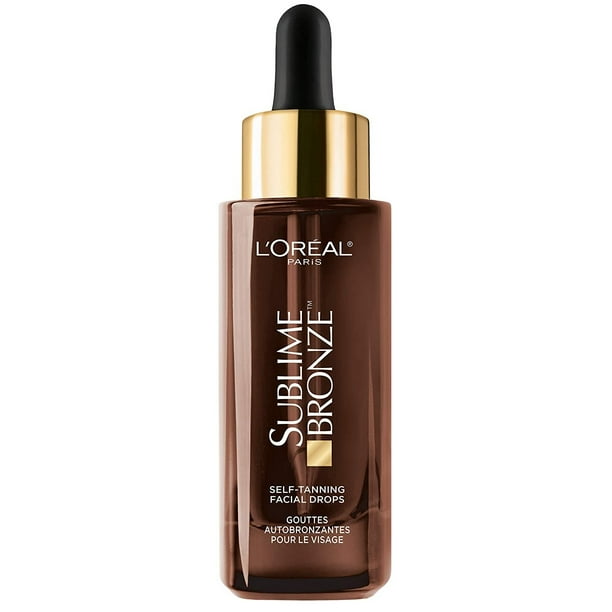 L'Oreal Paris Sublime Bronze Self Tan Drops for Face, Hyaluronic Acid