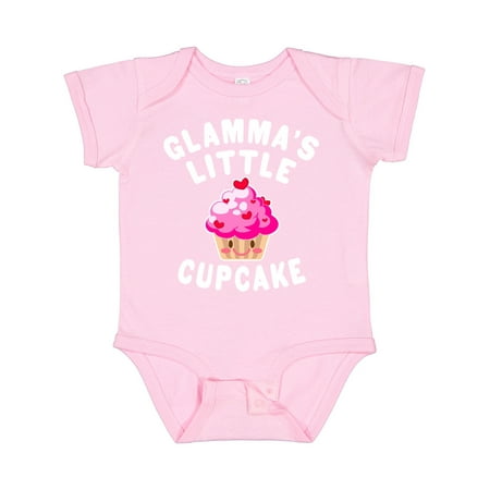 

Inktastic Glammas Little Cupcake Gift Baby Girl Bodysuit