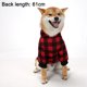 thumbnail image 2 of Ropa navideña para perros con capucha y sudadera con capucha para mascotas a cuadros gruesos MFZFUKR CPB-US-FXT33-4, 2 of 5