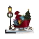 thumbnail image 1 of Pegatinas LED GERSON para ventana, diseño de trineo navideño, multicolor, 25 cm, 1 of 1
