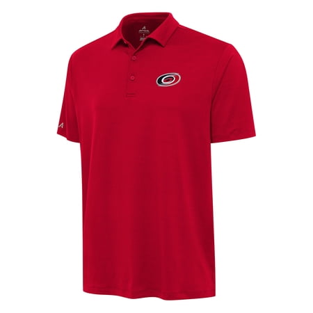 Men s Antigua Red Carolina Hurricanes Reprocess Polo Men s Antigua Red Carolina Hurricanes Reprocess Polo