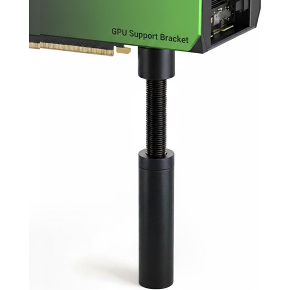 Soporte ajustable magnético negro para GPU Net Straight