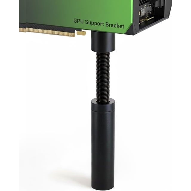Soporte ajustable magnético negro para GPU Net Straight