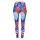 thumbnail image 3 of Gibobby Leggings Termicos Mujer Leggings deportivos estampados del 4 julio para mujer Pantalones yoga（Rojo， M), 3 of 5
