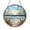 Acrylic 3.5 Inch, variant on Seagulls and Dune Grass Stained Glass Style Window Suncatcher Hanging Decor, Coastal Decorative Panel Ornament for Ocean Window Art and Beach Theme Home Decoration