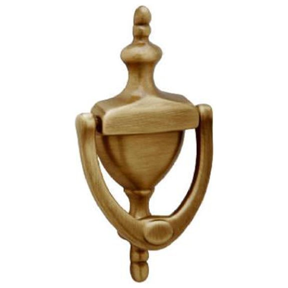 SCHLAGE LOCK CO 5-5/16-In. Antique Brass Door Knocker SC2-3125-609