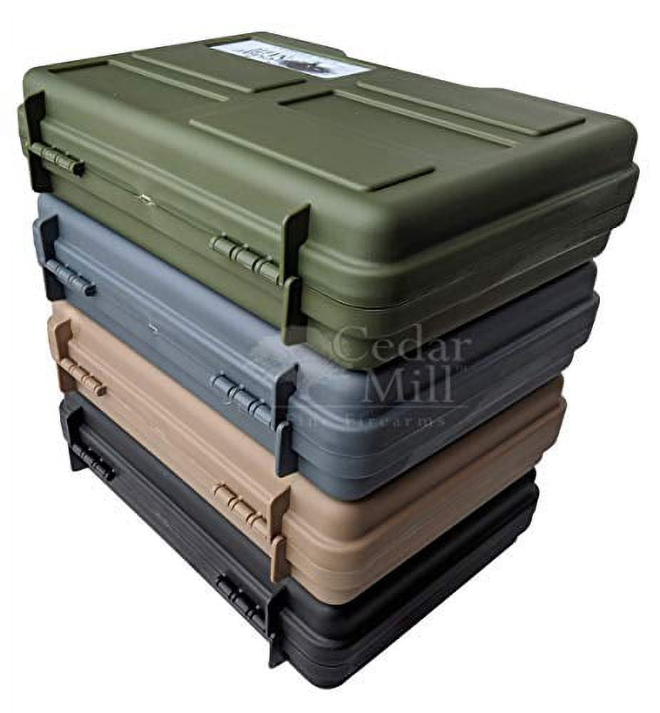 Premium Pick & Pluck Hard Pistol Case - 12” x 8” | GREEN