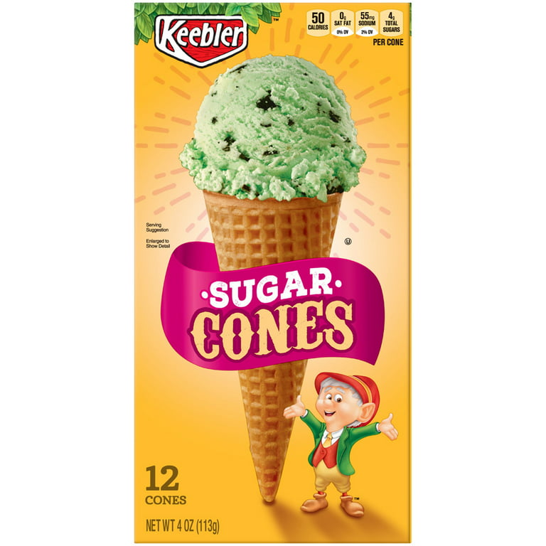 Sugar Cones, Ice Cream Sugar Cones