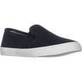 thumbnail image 1 of Womens Sperry Top-Sider Seaside Perforated Slip On Fashion Sneakers, Navy, 1 of 6