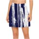 thumbnail image 4 of Jacenvly - Faldas de yoga para mujer, de moda, de verano, con estampado degradado, plisadas, de tenis, elásticas y atléticas, de dos piezas, cómodas, en azul, 4 of 7