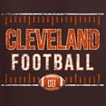 thumbnail image 6 of Wild Bobby Cleveland CLE Hometown City Football Fan Pride Sports Unisex Graphic Hoodie Sweatshirt, Brown, XX-Large, 6 of 6