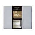 thumbnail image 3 of Hotel Style 4-Piece 600 Thread Count Grey Egyptian Cotton Adult Bed Sheet Set, King - Deep Pocket, 3 of 6