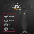 thumbnail image 4 of Patio Umbrella Cover - 600D Outdoor Cantilever Waterproof & Heavy Duty, Large Offset Banana Parasol Covers for 7.5-11.5 FT Umbrellas, 4 of 6